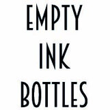 Lege inkt flessen