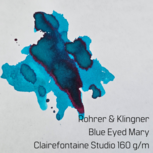 Rohrer &amp; Klingner Blue-Eyed Mary - inksample