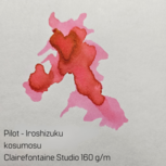 Pilot Iroshizuku - Kosumosu inksample