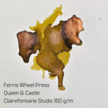 Ferris Wheel Press - Queen and Castle - inksample