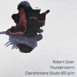 Robert Oster - Thunderstorm - inksample