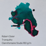 Robert Oster -  Tranquility -  inksample