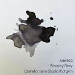 Kaweco Smokey Grey - inksample