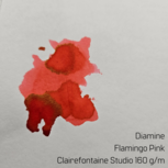 Diamine - Flamingo Pink - Inksample