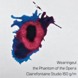Wearingeul - The Phantom of the Opera - ink sample