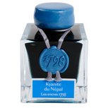 J. Herbin - 1798 - Kyanite du Nepal - Ink sample