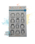 Stamp set - Mini Bottles 3 - Felicity's Attic