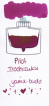 Pilot Iroshizuku - Yama Budo - inksample