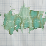 Kitty Inkpot - Green Tea Cream Cake in the Tea House