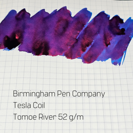 Birmingham Pen Company - Tesla Coil - Inksample