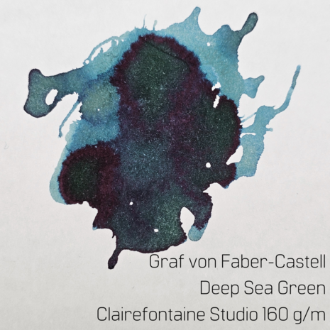 Graf von Faber-Castell Deep Sea Green - inktsample 2ml