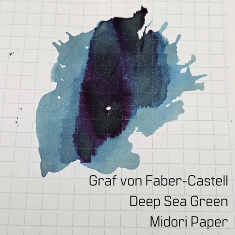 Graf von Faber-Castell Deep Sea Green - inktsample 2ml