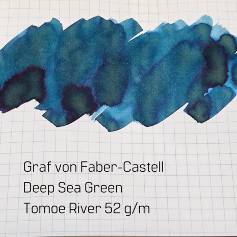 Graf von Faber-Castell Deep Sea Green - inktsample 2ml