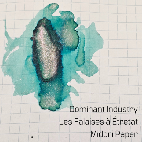 Dominant Industry Les Falaises &agrave; &Eacute;tretat - inktsample 2 ml