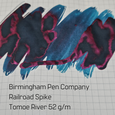 Birmingham Pen Company - Railroad Spike - Inksample