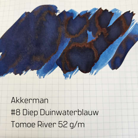 Akkerman - #8 Diep Duinwaterblauw - Inksample