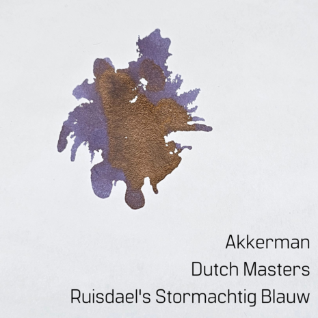 Akkerman #08 Ruisdaels stormachtig blauw - inksample