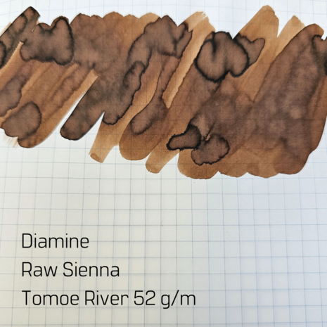 Diamine - Raw Sienna - Inksample