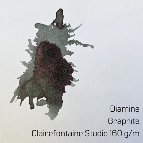 Diamine - Graphite - Inksample