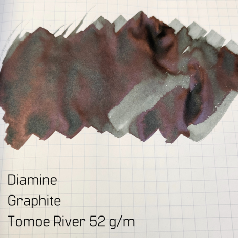 Diamine - Graphite - Inksample