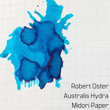 Robert Oster - Australis Hydra - Inksample