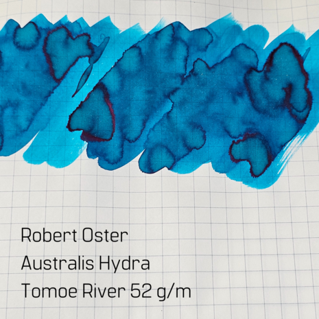 Robert Oster - Australis Hydra - Inksample