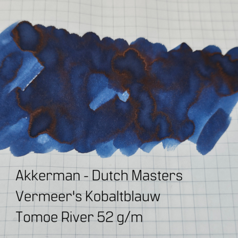 Akkerman #11 Vermeer&#039;s Kobaltblauw - inksample