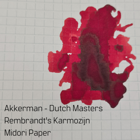 Akkerman #07 Rembrandt&#039;s Karmozijn - inksample