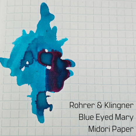 Rohrer &amp; Klingner Blue-Eyed Mary - inksample