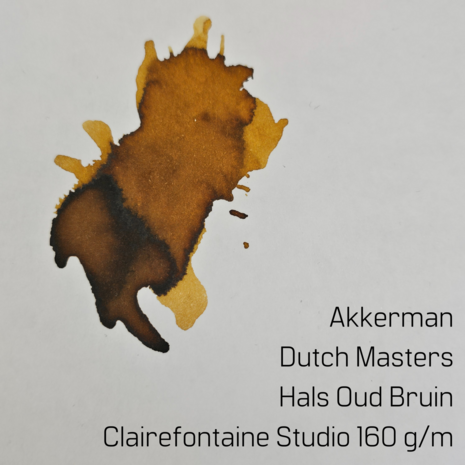Akkerman #04 Hals Oud Bruin - inksample