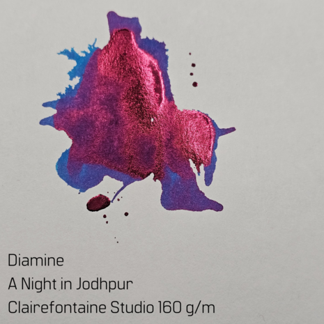 Diamine A Night in Jodhpur - inksample