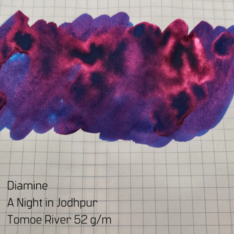 Diamine A Night in Jodhpur - inksample