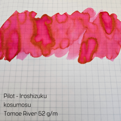 Pilot Iroshizuku - Kosumosu inksample
