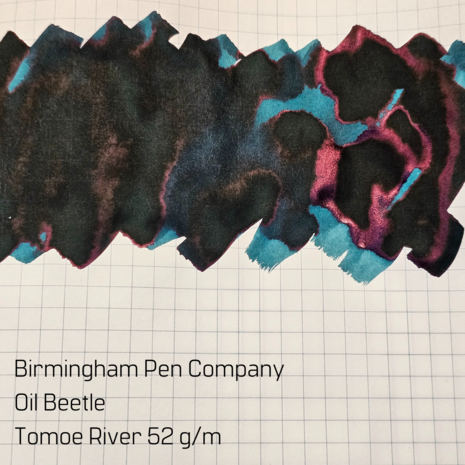 Birmingham Pen Company - Oil Beetle - Inksample