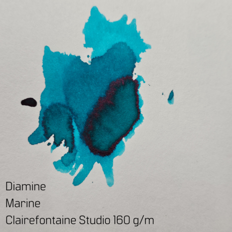 Diamine - Marine - Inksample