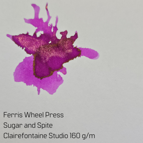 Ferris Wheel Press - Sugar and Spite - inksample