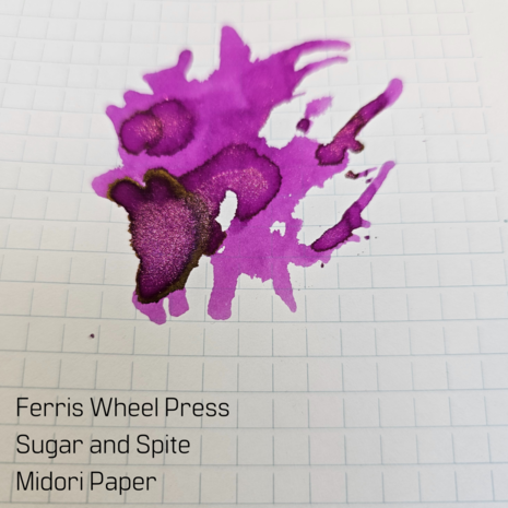 Ferris Wheel Press - Sugar and Spite - inksample