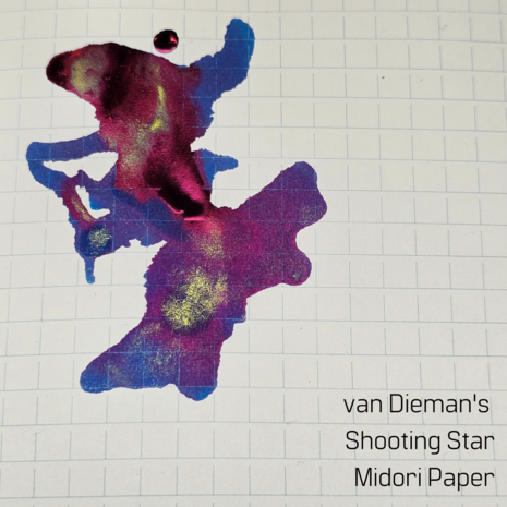 Van Dieman&#039;s - Shooting Star - inksample