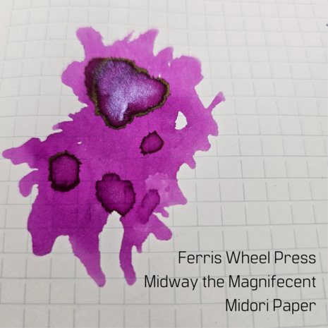 Ferris Wheel Press - Midway the Magnificent - inksample