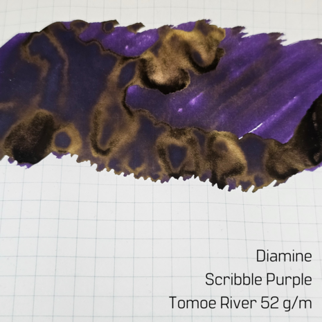 Diamine - Scribble Purple - Inksample