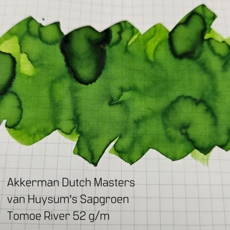 Akkerman -  van Huysum&#039;s Sapgroen - inksample