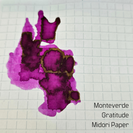 Monteverde - Gratitude Magenta - inksample