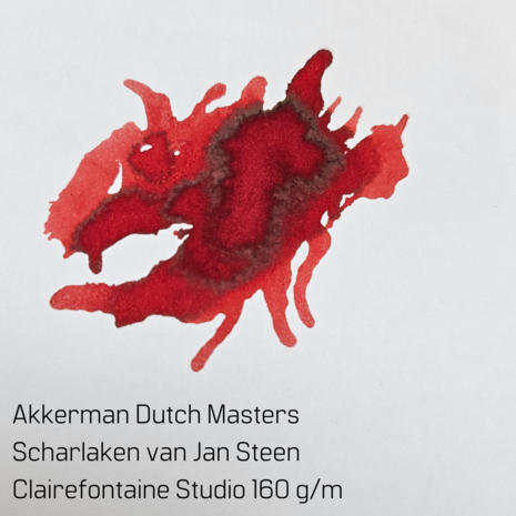 Akkerman Dutch Masters - Scharlaken van Jan Steen - inksample