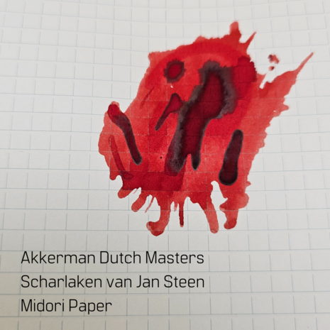 Akkerman Dutch Masters - Scharlaken van Jan Steen - inksample