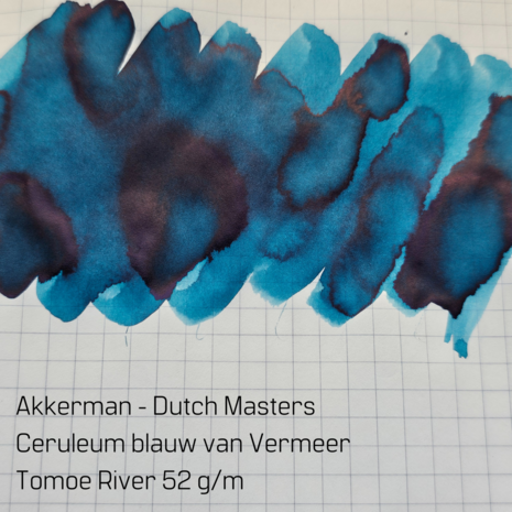 Akkerman Dutch Masters - Ceruleum blauw van Vermeer inksample