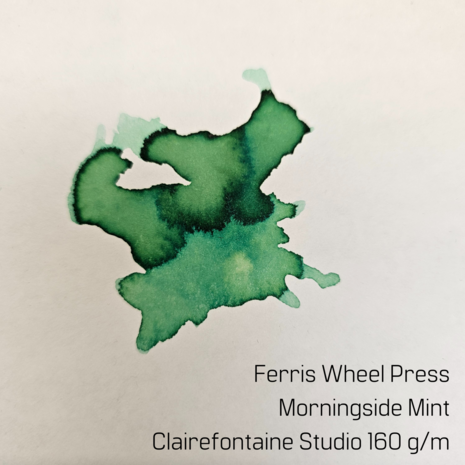 Ferris Wheel Press - Morningside Mint inksample