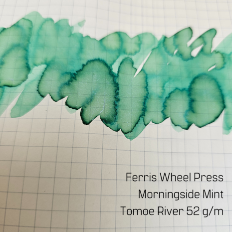 Ferris Wheel Press - Morningside Mint inksample