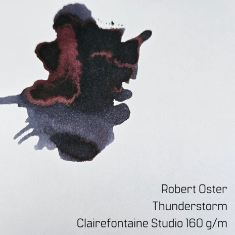 Robert Oster - Thunderstorm - inksample