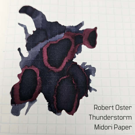 Robert Oster - Thunderstorm - inksample