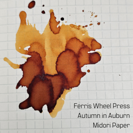 Ferris Wheel Press - Autumn in Auburn - inksample